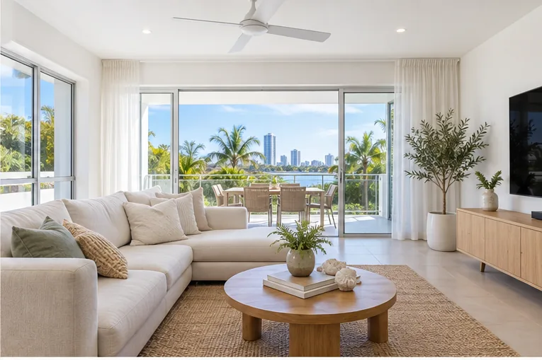 Bright contemporary home interior